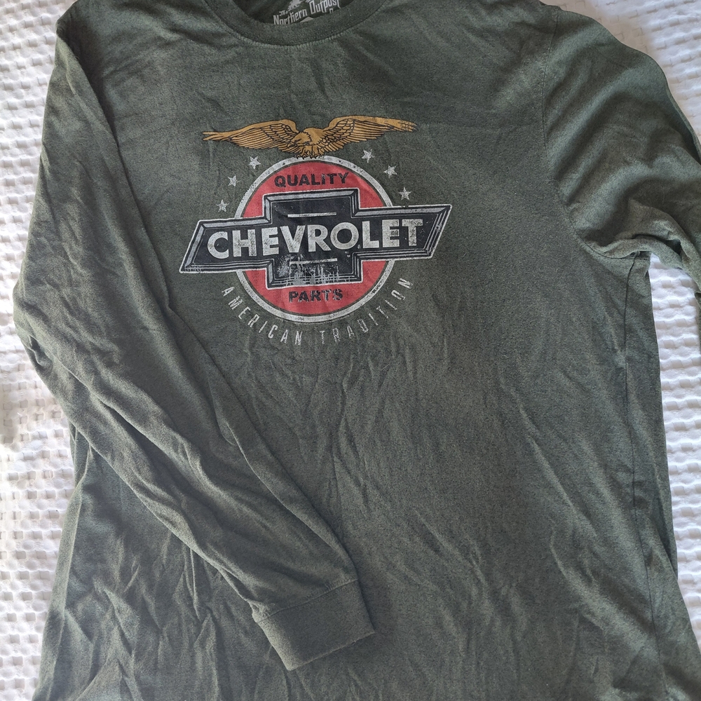Men's Green Long Sleeve Shirt